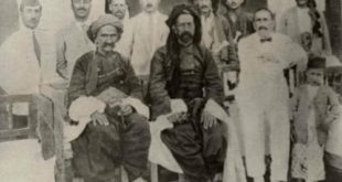 Ahmed Uthman with Sheik Mahmud Barzanji in Sulaymaniyah in 1927